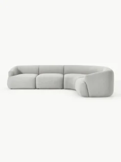 Modulares Bouclé-Ecksofa Sofia (4-Sitzer)