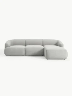 Modulares Bouclé-Ecksofa Sofia (3-Sitzer)
