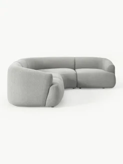 Modulares Bouclé-Ecksofa Sofia (4-Sitzer)