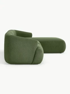 Modulares Bouclé-Ecksofa Sofia (3-Sitzer)
