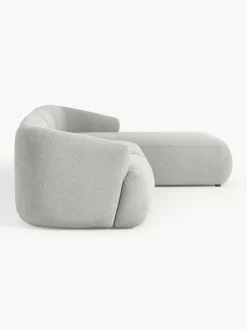 Modulares Bouclé-Ecksofa Sofia (3-Sitzer)