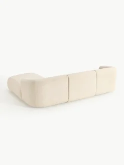 Modulares Bouclé-Ecksofa Sofia (3-Sitzer)
