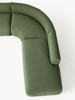 Modulares Bouclé-Ecksofa Sofia (4-Sitzer)