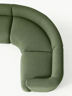 Modulares Bouclé-Ecksofa Sofia (4-Sitzer)