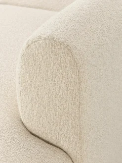 Modulares Bouclé-Ecksofa Sofia (4-Sitzer)