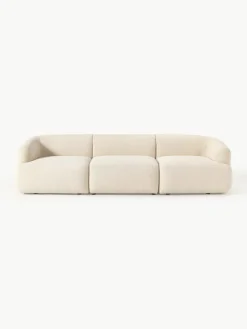 Modulares Bouclé-Sofa Sofia (3-Sitzer)