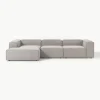 Modulares Ecksofa Lennon aus Bouclé