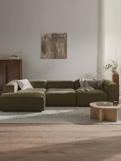 Modulares Ecksofa Lennon aus Bouclé