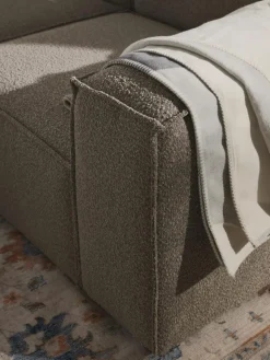 Modulares Ecksofa Lennon aus Bouclé