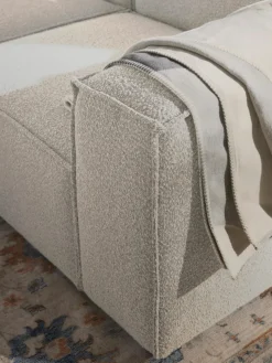 Modulares Ecksofa Lennon aus Bouclé