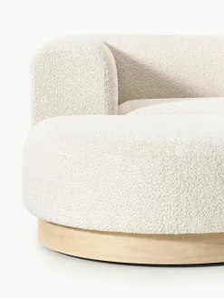 Modulares Ecksofa Natalie aus Teddy-Bouclé