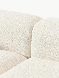 Modulares Ecksofa Natalie aus Teddy-Bouclé
