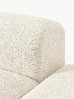Modulares Ecksofa Natalie aus Teddy-Bouclé