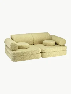 Modulares Kinder-Spielsofa Sugar aus Teddy, handgefertigt