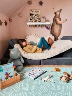 Modulares Kinder-Spielsofa Mila aus Samt, handgefertigt