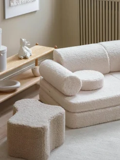 Modulares Kinder-Spielsofa Sugar aus Teddy, handgefertigt