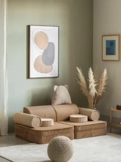 Modulares Kinder-Spielsofa Sugar aus Cord