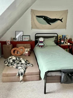 Modulares Kinder-Spielsofa Mila aus Cord, handgefertigt