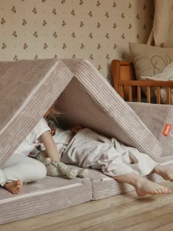 Modulares Kinder-Spielsofa Mila aus Cord, handgefertigt