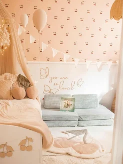 Modulares Kinder-Spielsofa Mila aus Cord, handgefertigt