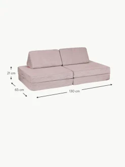 Modulares Kinder-Spielsofa Mila aus Cord, handgefertigt