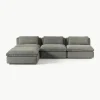 Modulares Sofa Felix mit Hocker