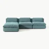Modulares Sofa Felix mit Hocker