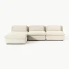 Modulares Sofa Felix mit Hocker