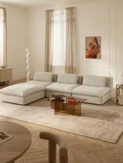 Modulares Sofa Felix mit Hocker