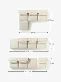 Modulares Sofa Felix mit Hocker