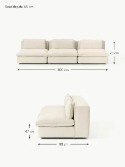 Modulares Sofa Felix (3-Sitzer)