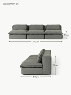 Modulares Sofa Felix (3-Sitzer)