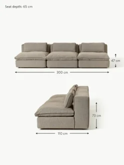 Modulares Sofa Felix (3-Sitzer)