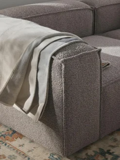 Modulares Sofa Lennon (3-Sitzer) aus Bouclé