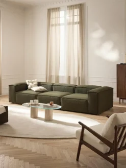 Modulares Sofa Lennon (4-Sitzer) aus Bouclé