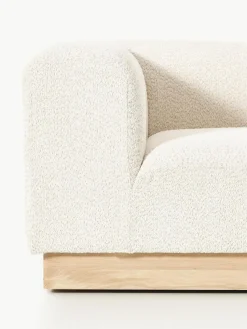 Modulares Sofa Natalie (3-Sitzer) aus Teddy-Bouclé