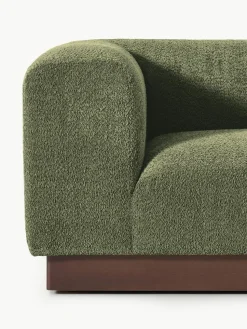 Modulares Sofa Natalie (3-Sitzer) aus Teddy-Bouclé