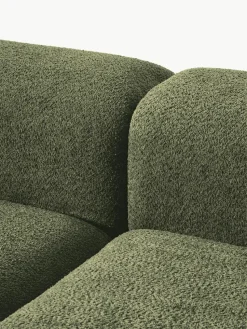 Modulares Sofa Natalie (3-Sitzer) aus Teddy-Bouclé