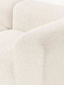 Modulares Sofa Natalie (3-Sitzer) aus Teddy-Bouclé