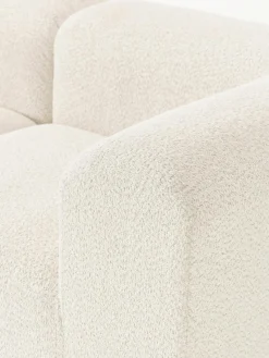 Modulares Sofa Natalie (3-Sitzer) aus Teddy-Bouclé