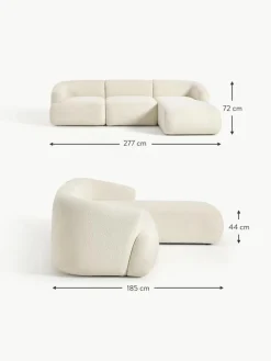 Modulares Teddy-Ecksofa Sofia (3-Sitzer)