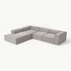 Modulares XL-Ecksofa Lennon aus Bouclé