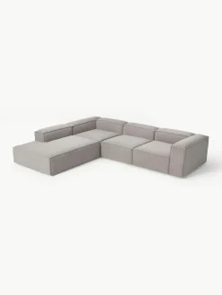 Modulares XL-Ecksofa Lennon aus Bouclé