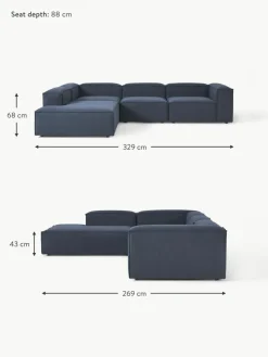 Modulares XL-Ecksofa Lennon