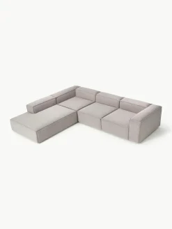 Modulares XL-Ecksofa Lennon aus Bouclé