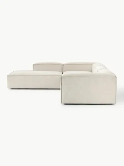 Modulares XL-Ecksofa Lennon aus Cord