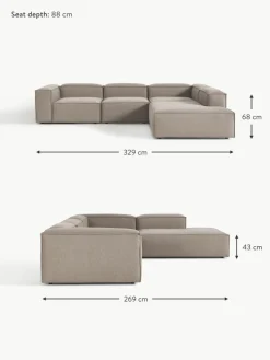 Modulares XL-Ecksofa Lennon