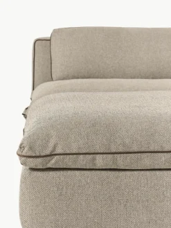 Modulares XL-Sofa Felix mit Hocker