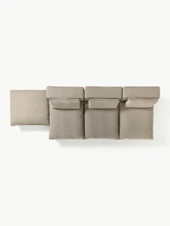 Modulares XL-Sofa Felix mit Hocker
