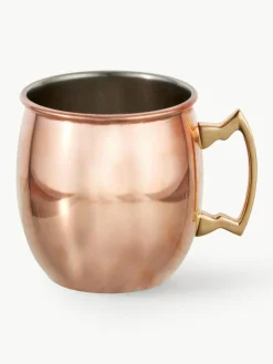 Moscow Mule Kupferbecher Shiny mit glatter Oberfläche